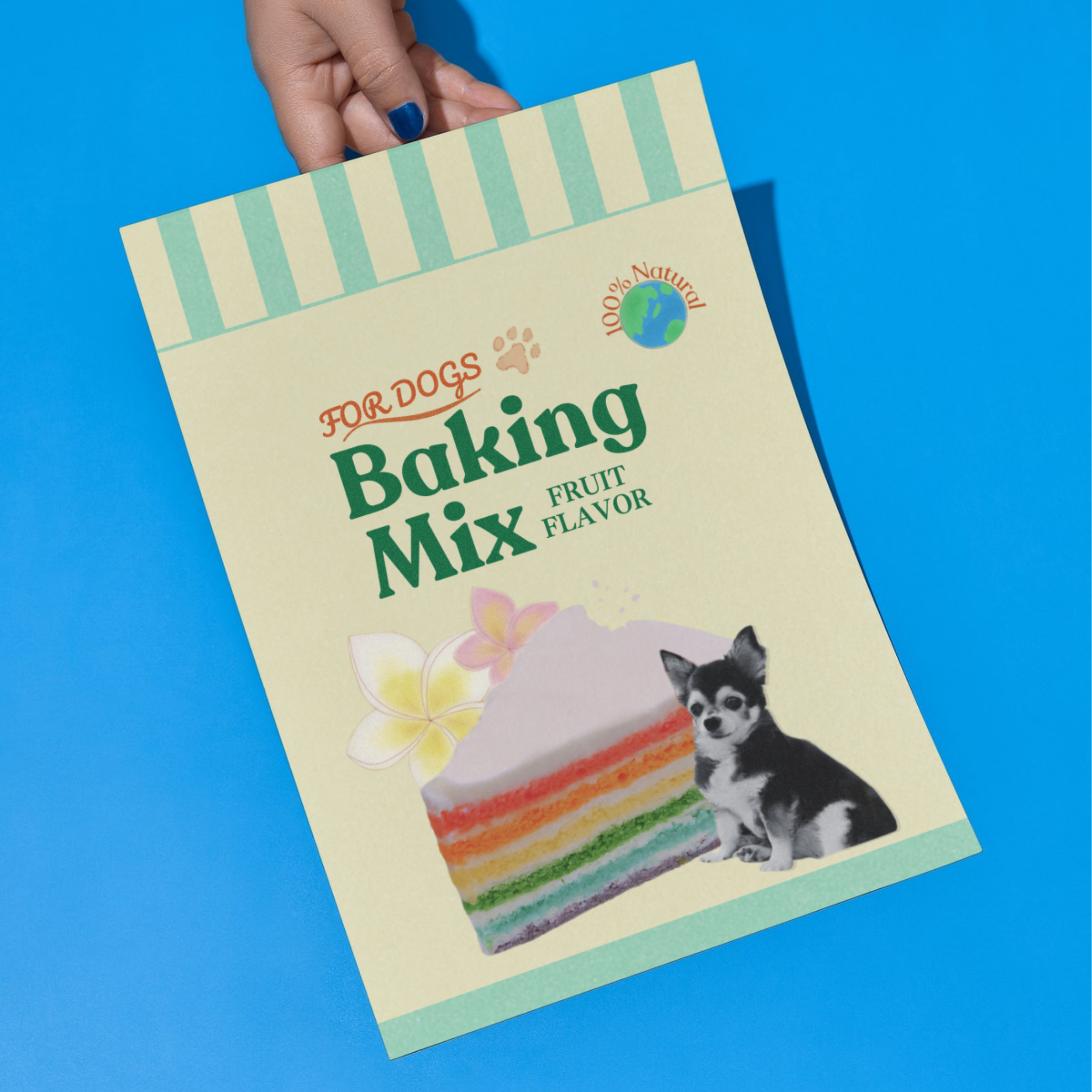 犬用ベーキングミックス (展開図付き)